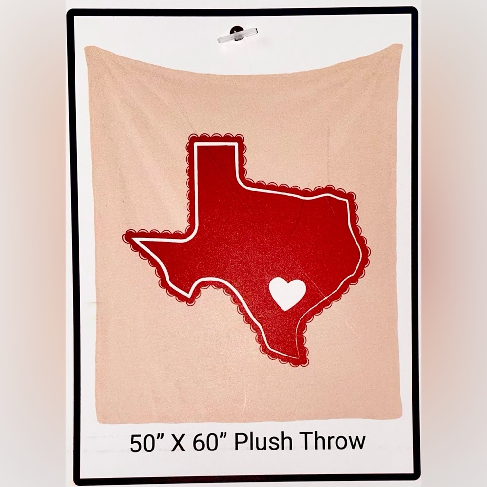 Destination Holiday Valentine's Throw Blanket